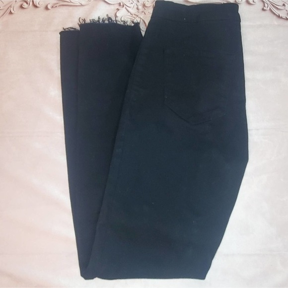Dividedi size 0 Black Mid rise Skinny Pants for Women - Picture 2 of 5